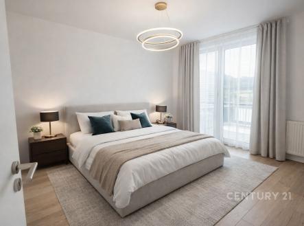 Vizualizace ložnice | Prodej - dům/vila, 210 m²