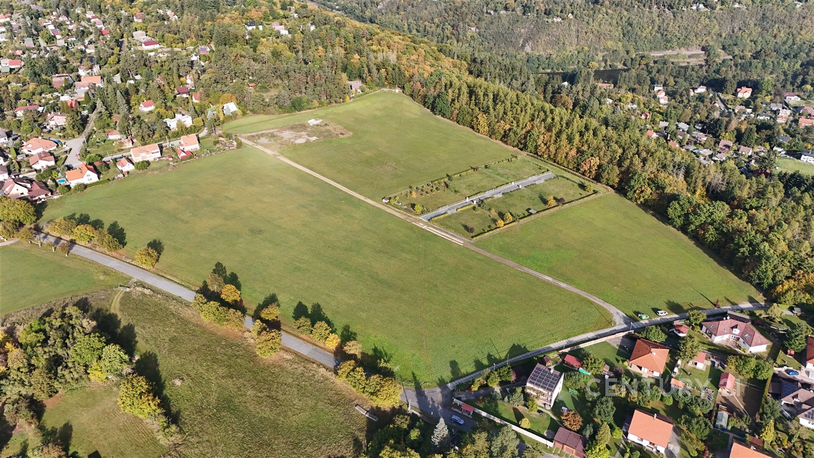Pozemky z výšky