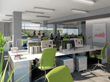 . | Pronájem - kanceláře, 521 m²