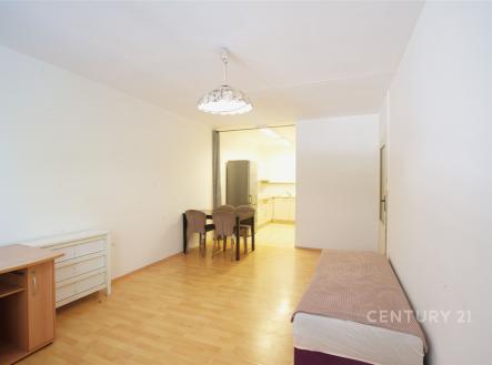 Obývací pokoj s kuchyní | Prodej bytu, 2+kk, 51 m²