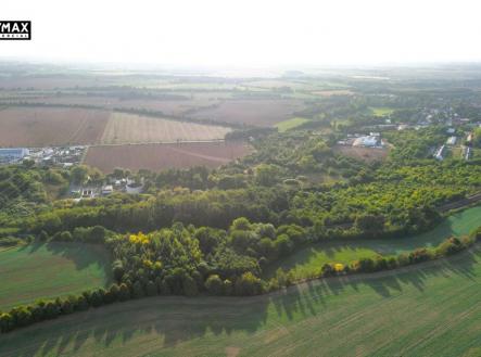 letecký snímek se zástavbou | Prodej - pozemek, zemědělská půda, 6 670 m²