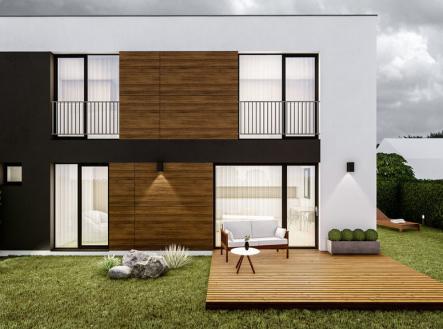 vizualizace_pohled na dům | Prodej bytu, 5+kk, 110 m²