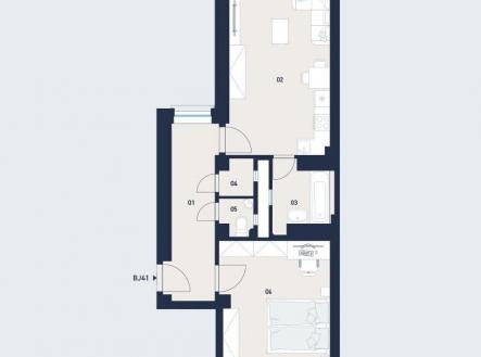 mys41-karta-cz.jpg | Prodej bytu, 2+kk, 53 m²