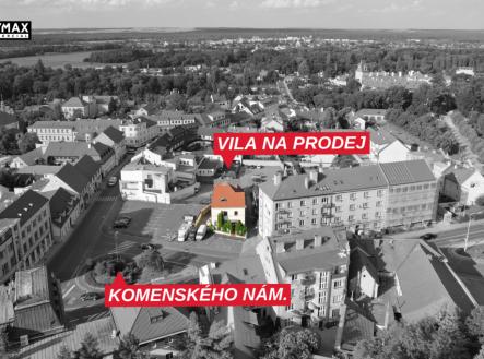 vila a náměstí s popisem | Prodej - dům/vila, 242 m²