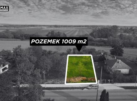 vyznačený pozemek | Prodej - pozemek pro bydlení, 1 009 m²