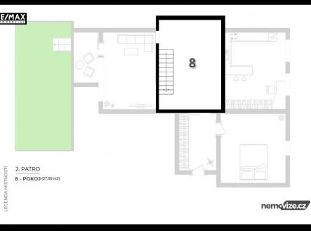 půdorys galerie | Prodej bytu, 4+kk, 114 m²