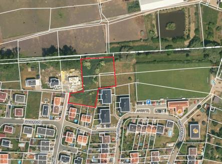 pohled z ptačí perspektivy | Prodej - pozemek pro bydlení, 2 881 m²