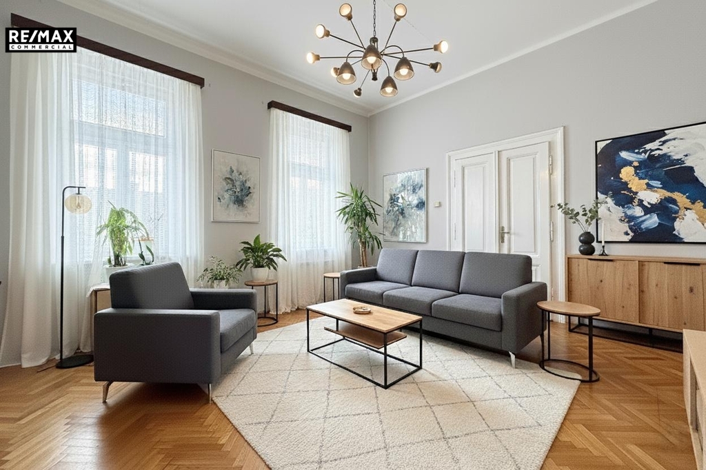 vizualizace - návrh obývacího pokoje