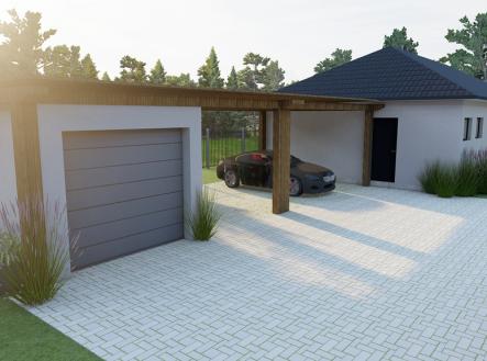vizualizace projektu | Prodej - pozemek pro bydlení, 1 039 m²