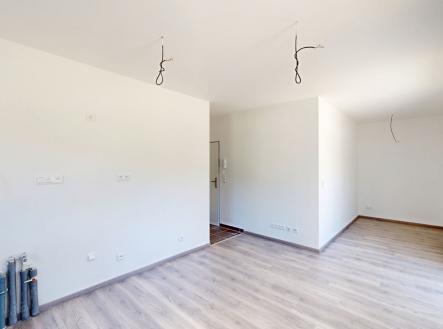 pohled na interiér | Prodej bytu, 1+kk, 29 m²