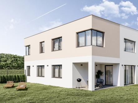 vizualizace pohled na projekt | Prodej - pozemek pro bydlení, 1 369 m²