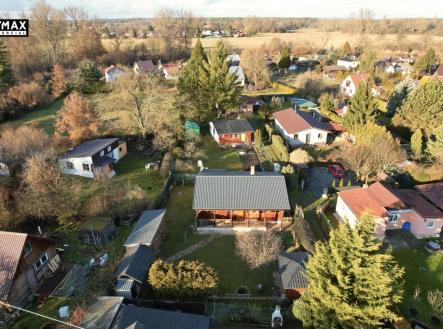 chata z dronu | Prodej - chata/rekreační objekt, 74 m²