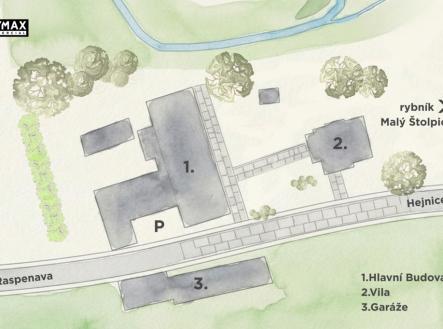situace | Prodej - hotel, 1 070 m²