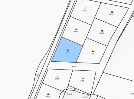 pohled na parcelu | Prodej - pozemek pro bydlení, 871 m²