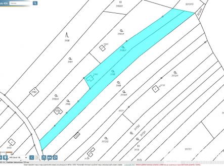 02_LV 99 mapka | Prodej - pozemek, zahrada, 2 116 m²