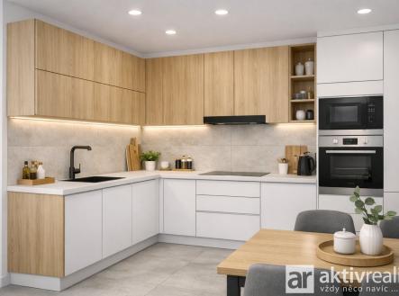 vizualizace | Prodej bytu, 2+1, 58 m²