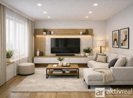 vizualizace | Prodej bytu, 2+1, 58 m²