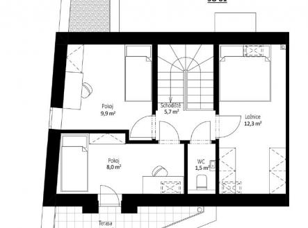4kk 2NP | Prodej - dům/vila, 93 m²