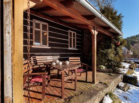 terasa | Prodej - chata/rekreační objekt, 120 m²