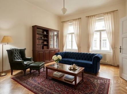 obývací pokoj | Pronájem bytu, 3+1, 102 m²