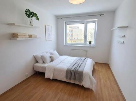 ložnice 2 vizualizace | Pronájem bytu, 3+kk, 80 m²