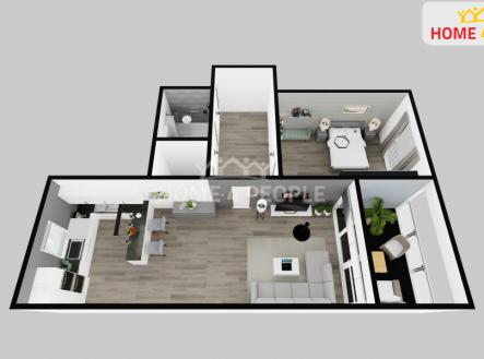 7 | Prodej bytu, 2+kk, 93 m²