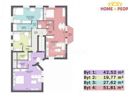 2 | Prodej - nájemní dům, 370 m²