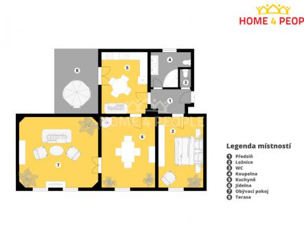 2 | Prodej bytu, 3+1, 131 m²