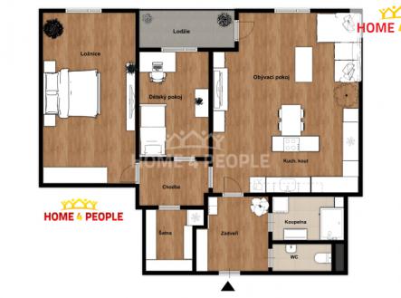 2 | Prodej bytu, 3+kk, 83 m²