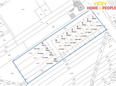 6 | Prodej - pozemek pro bydlení, 696 m²