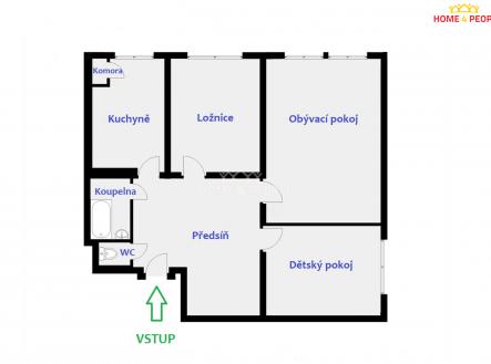 2 | Prodej bytu, 3+1, 93 m²