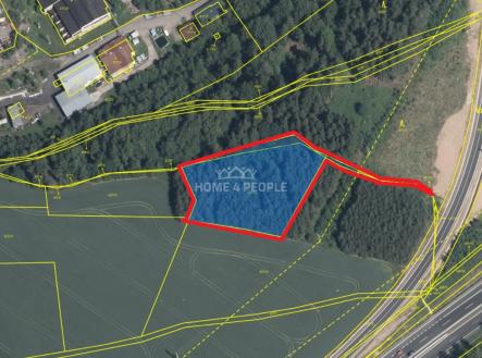 Prodej - pozemek, les, 4 000 m² obrázek