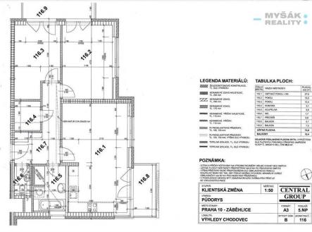 foto: 3 | Pronájem bytu, 3+kk, 80 m²