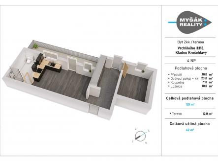 foto: 2 | Prodej bytu, 2+kk, 50 m²