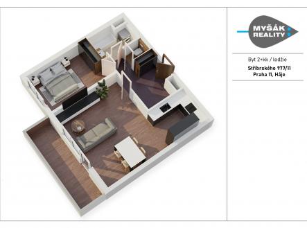 foto: 4 | Pronájem bytu, 2+kk, 60 m²