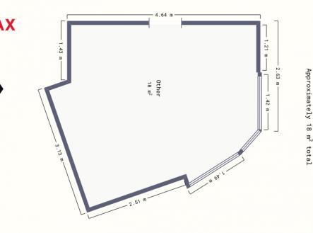 floorplan-2.png | Prodej bytu, 1+1, 42 m²