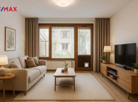 Vizualizace | Prodej bytu, 2+kk, 72 m²