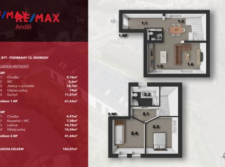 Prodej bytu, 3+kk, 78 m² obrázek