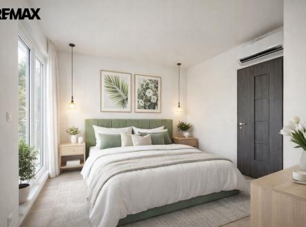 vizualizace ložnice | Prodej - dům/vila, 115 m²