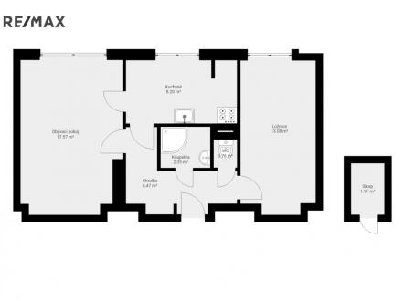 hradebni-72-pribram-neokotovany.jpg | Pronájem bytu, 2+1, 52 m²