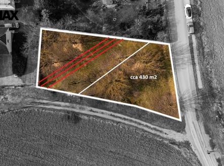 zvyrazneno-el-vedeni.jpg | Prodej - pozemek pro bydlení, 1 045 m²