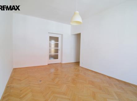 obývací pokoj 23,2 m2 | Pronájem bytu, 2+1, 82 m²