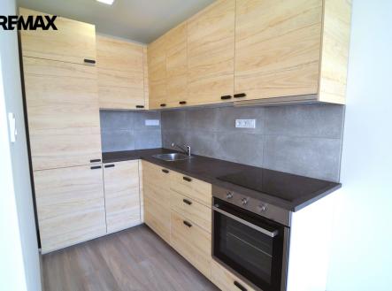 detail kuchyňského koutu | Pronájem bytu, 2+kk, 43 m²