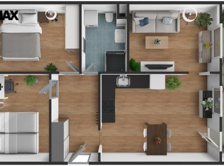 5617-kotorska3da.jpg | Pronájem bytu, 3+1, 68 m²