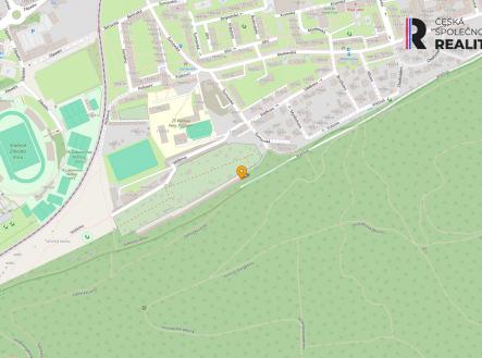 Mapa umístění nemovitosti. | Prodej - malý objekt/garáž