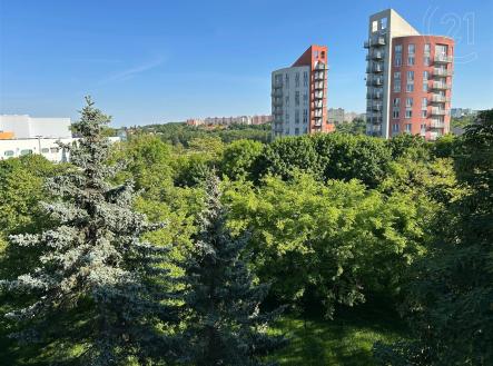 Pohled z lodžie | Pronájem bytu, 2+1, 51 m²