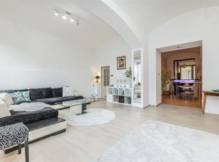 Obývák ohled č. 3 | Prodej bytu, 3+1, 114 m²