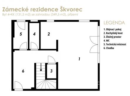 . | Prodej bytu, 4+kk, 132 m²