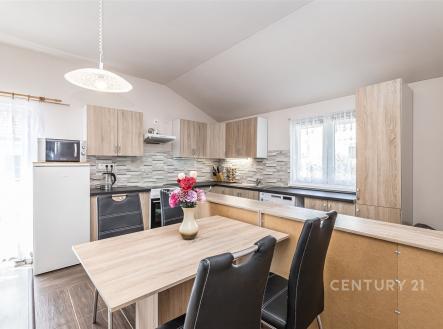 Pokoj 4_jídelna a kuchyňský kout | Prodej bytu, 4+kk, 103 m²
