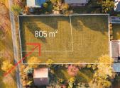 Prodej - pozemek pro bydlení, 805 m²